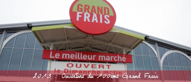 Ouverture du 100ème Grand Frais